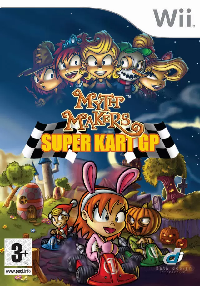 Nintendo Wii Games - Myth Makers: Super Kart GP