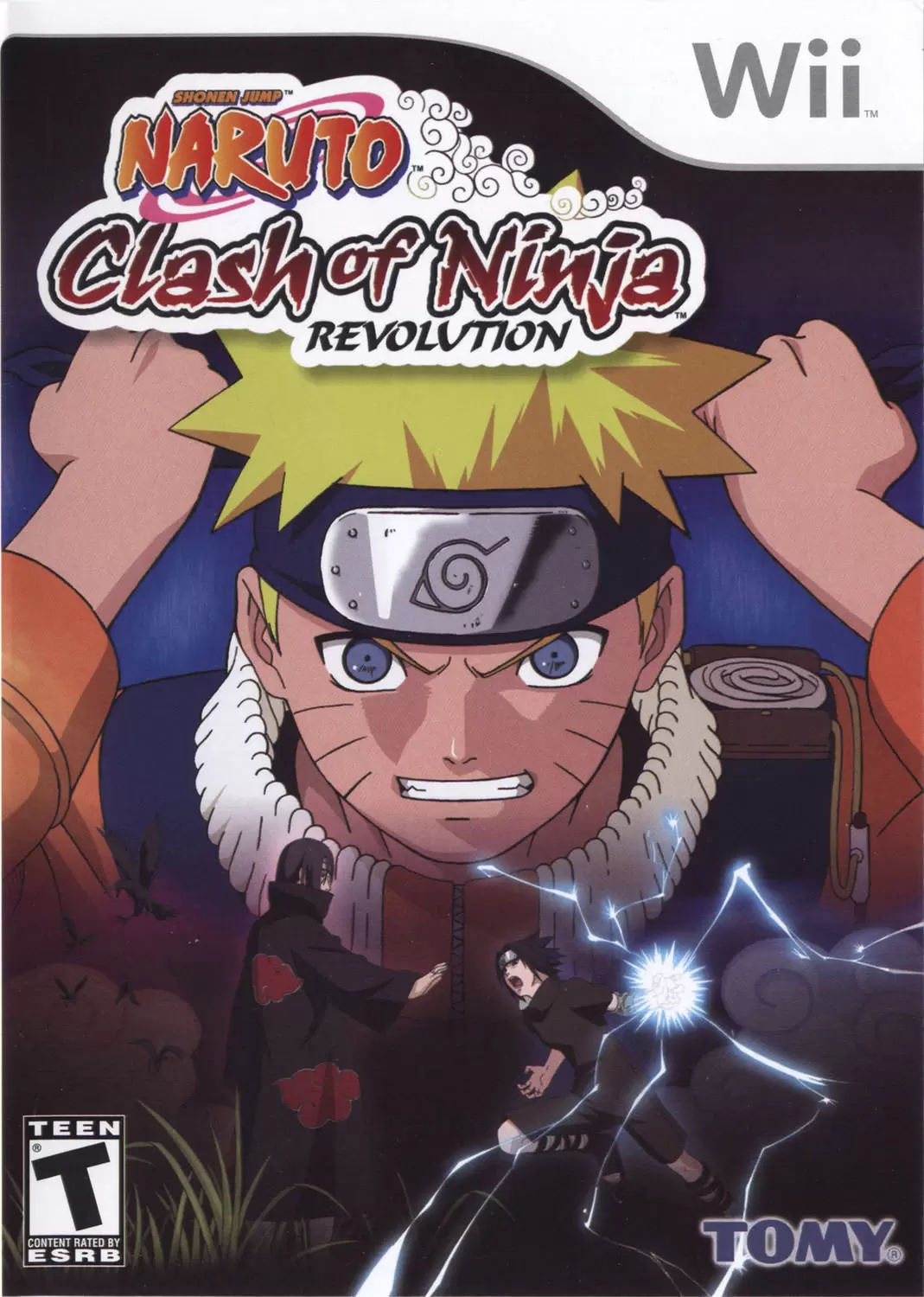 Jeux Nintendo Wii - Naruto: Clash of Ninja Revolution