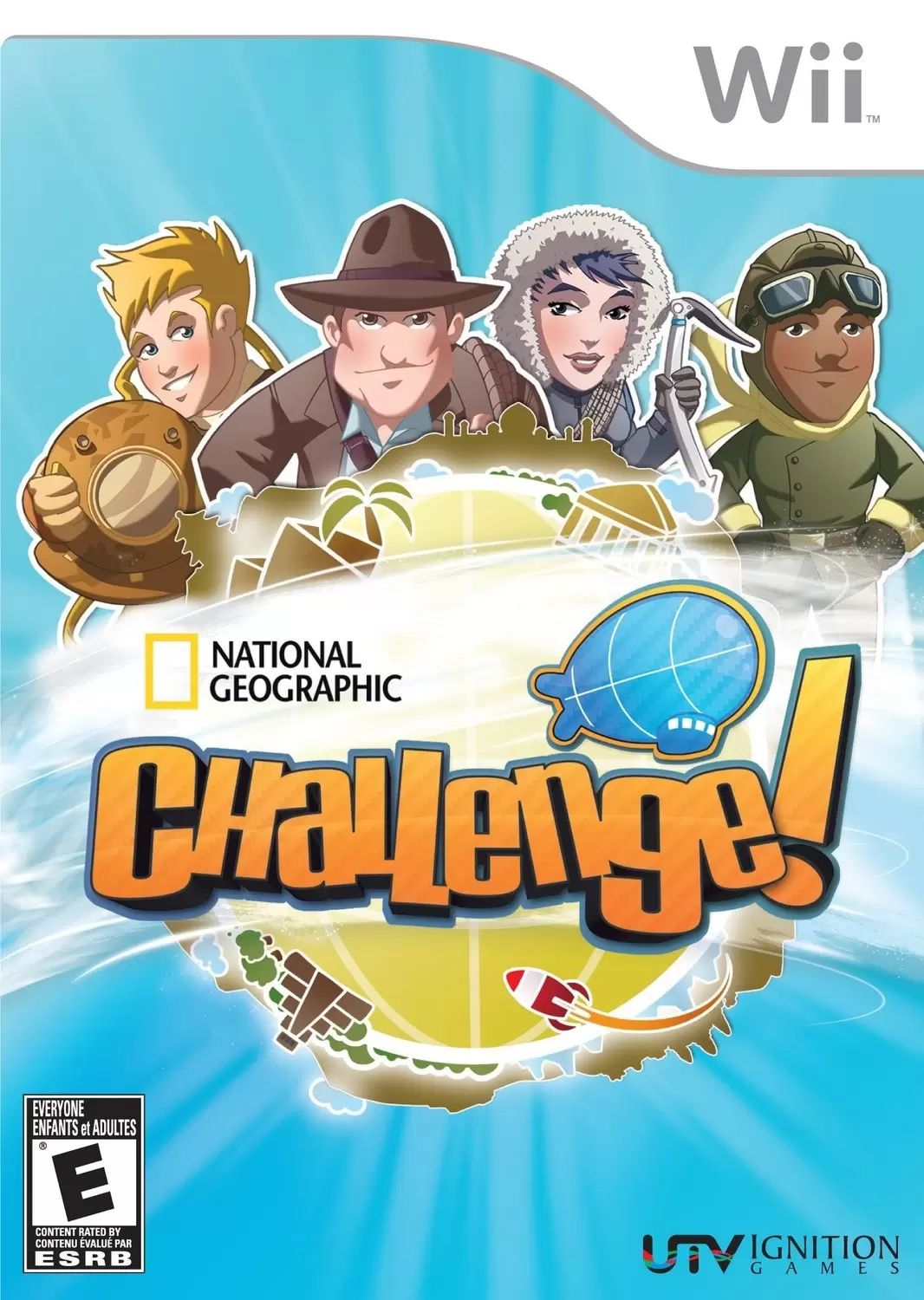 Jeux Nintendo Wii - National Geographic Challenge!