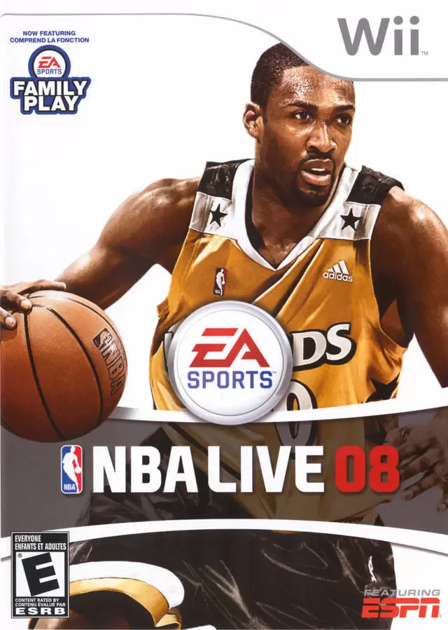 Jeux Nintendo Wii - NBA Live 08