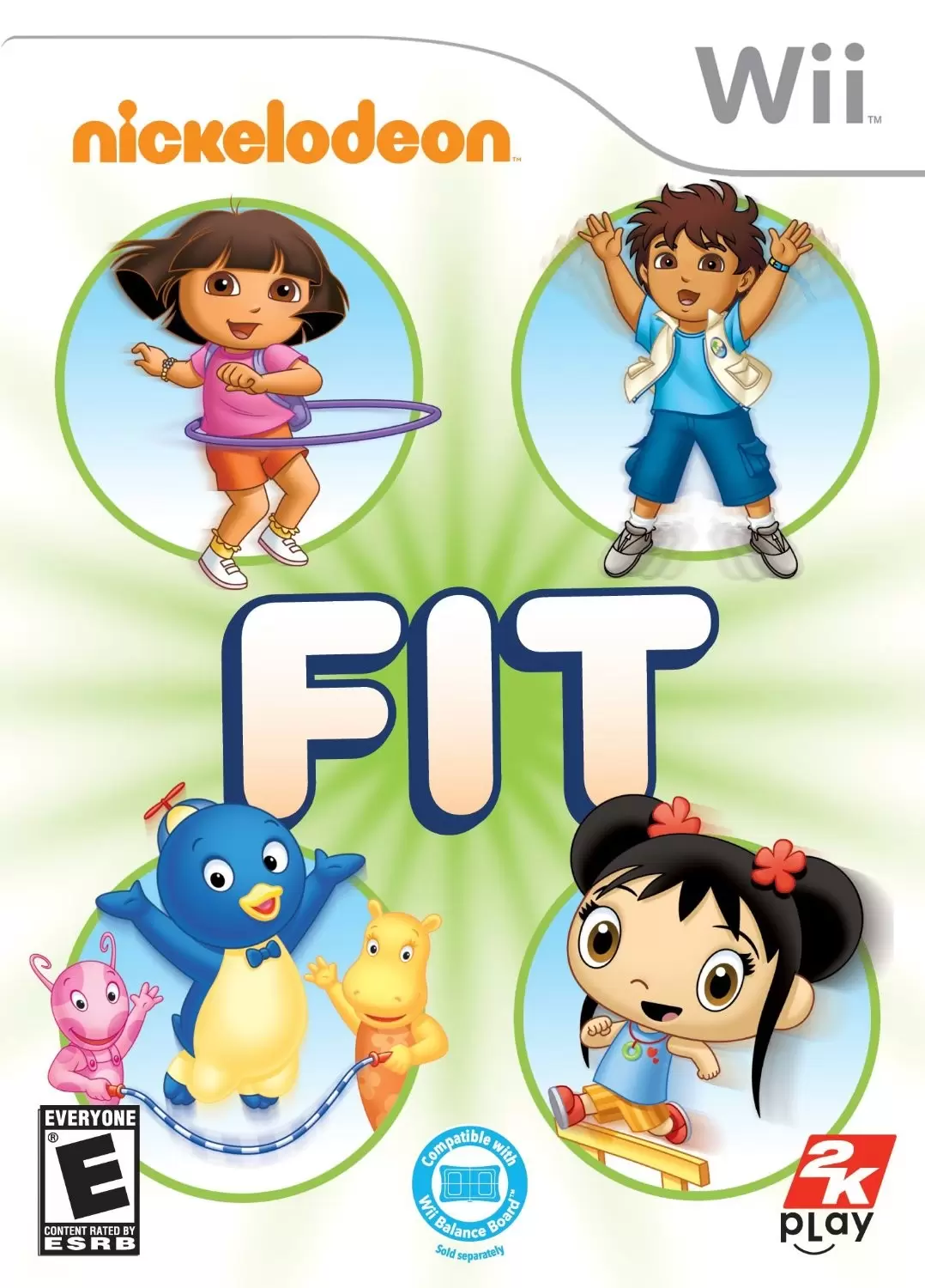 Nintendo Wii Games - Nickelodeon Fit