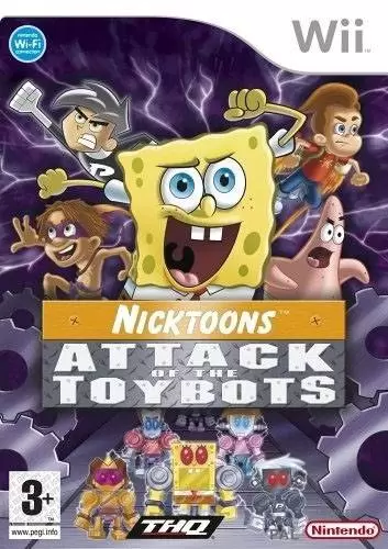 Nintendo Wii Games - Nicktoons: Attack of the Toybots