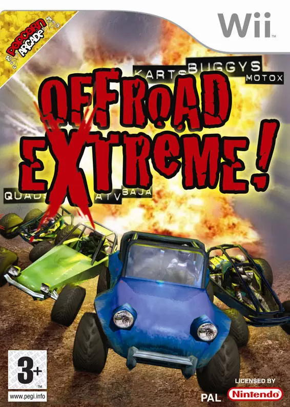 Nintendo Wii Games - Offroad Extreme!