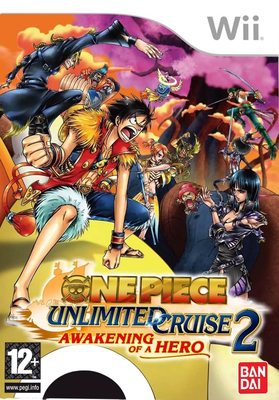 Nintendo Wii Games - One Piece Unlimited Cruise 2: Awakening of a Hero