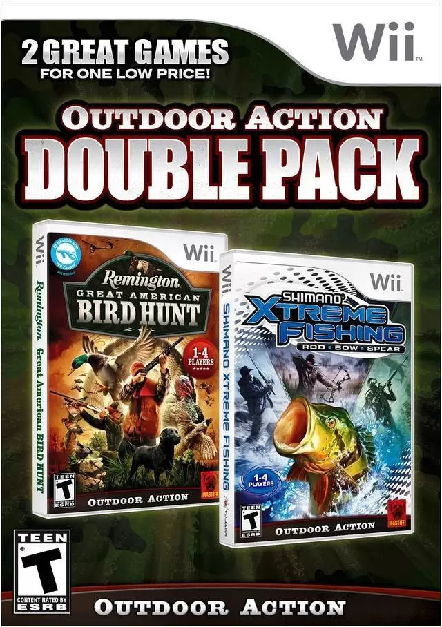 Nintendo Wii Games - Outdoor Action Double Pack