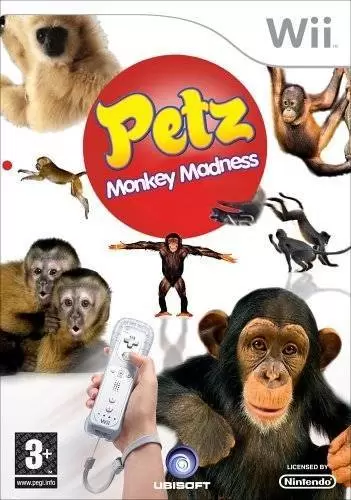 Nintendo Wii Games - Petz Monkey Madness