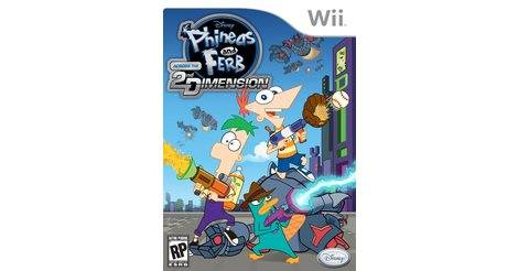 phineas und ferb wii