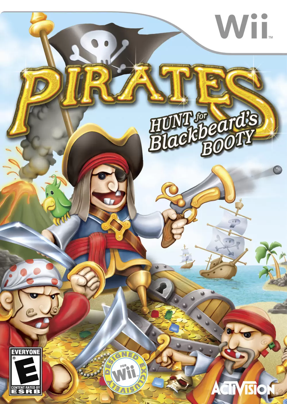 Jeux Nintendo Wii - Pirates: Hunt for Blackbeard\'s Booty