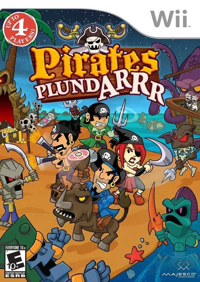 Nintendo Wii Games - Pirates PlundARRR