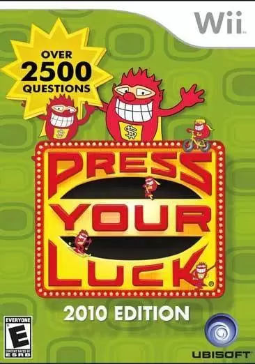 Jeux Nintendo Wii - Press Your Luck: 2010 Edition
