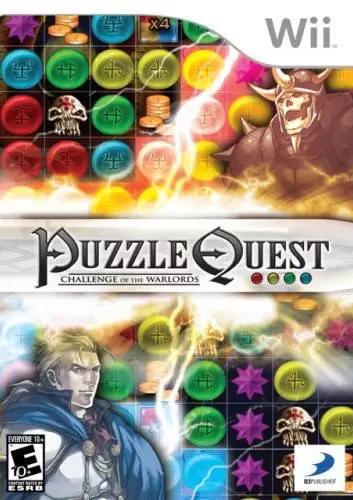 Jeux Nintendo Wii - Puzzle Quest: Challenge of the Warlords