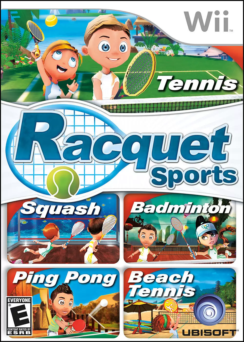 Jeux Nintendo Wii - Racquet Sports