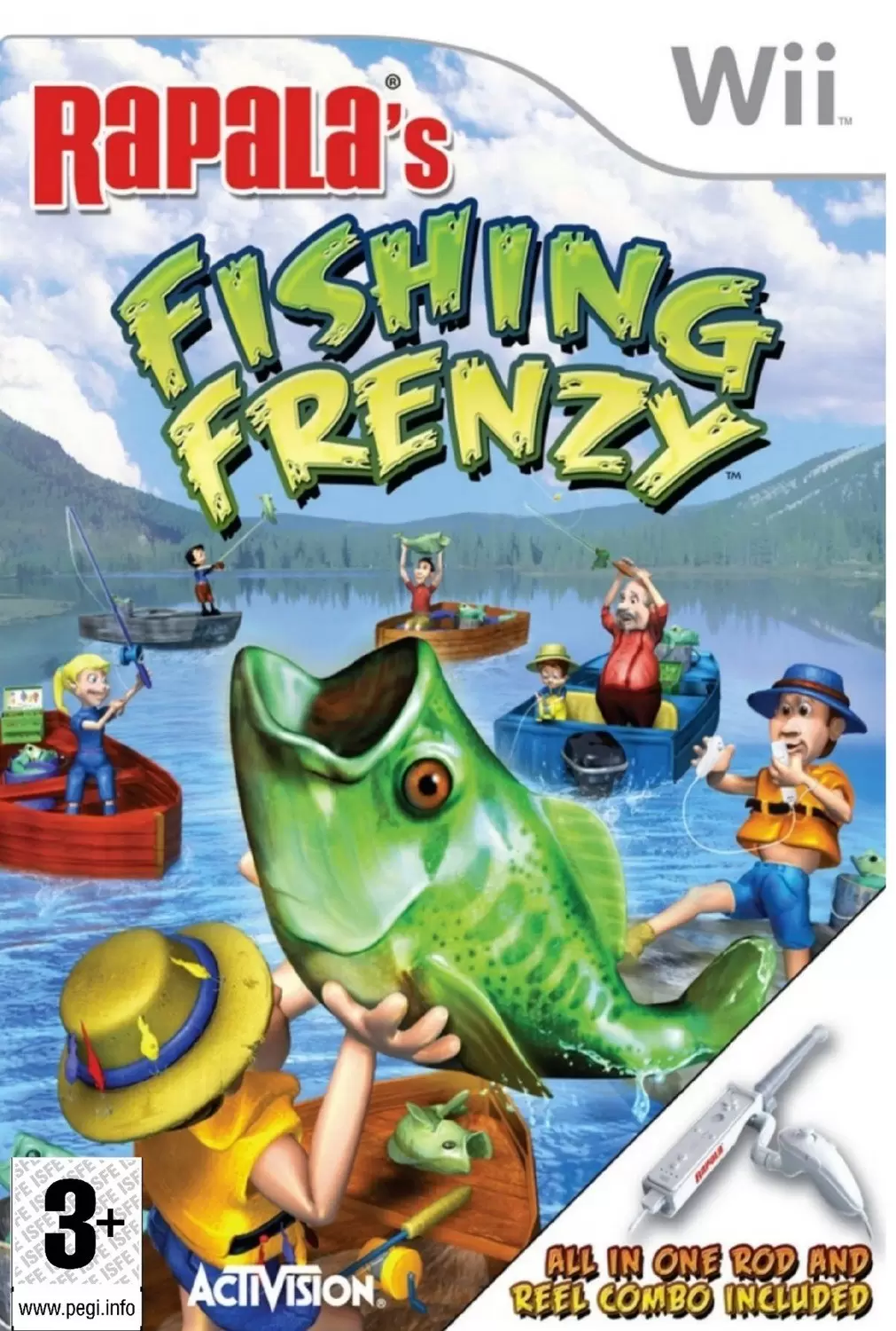 Jeux Nintendo Wii - Rapala\'s Fishing Frenzy