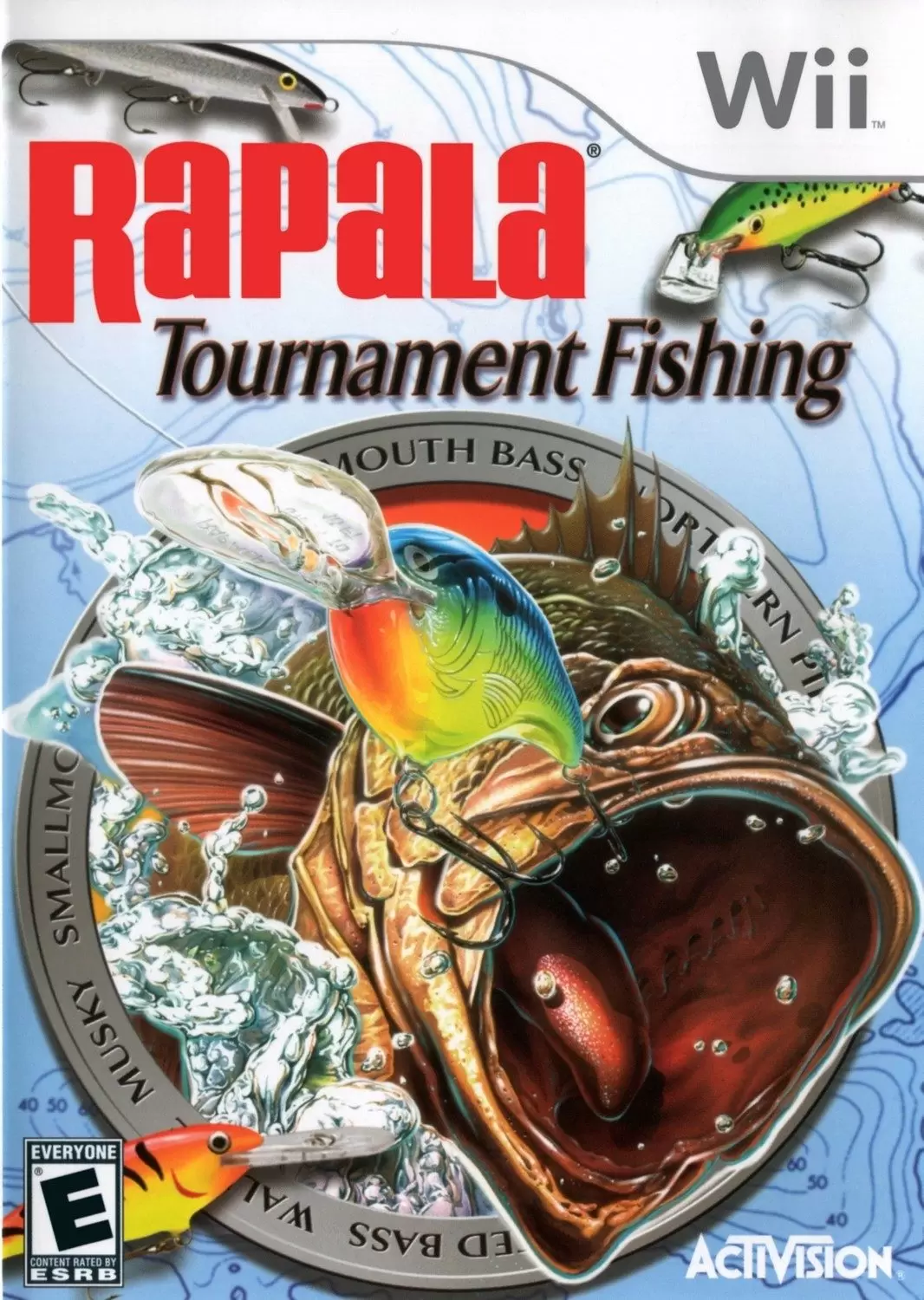 Nintendo Wii Games - Rapala Tournament Fishing