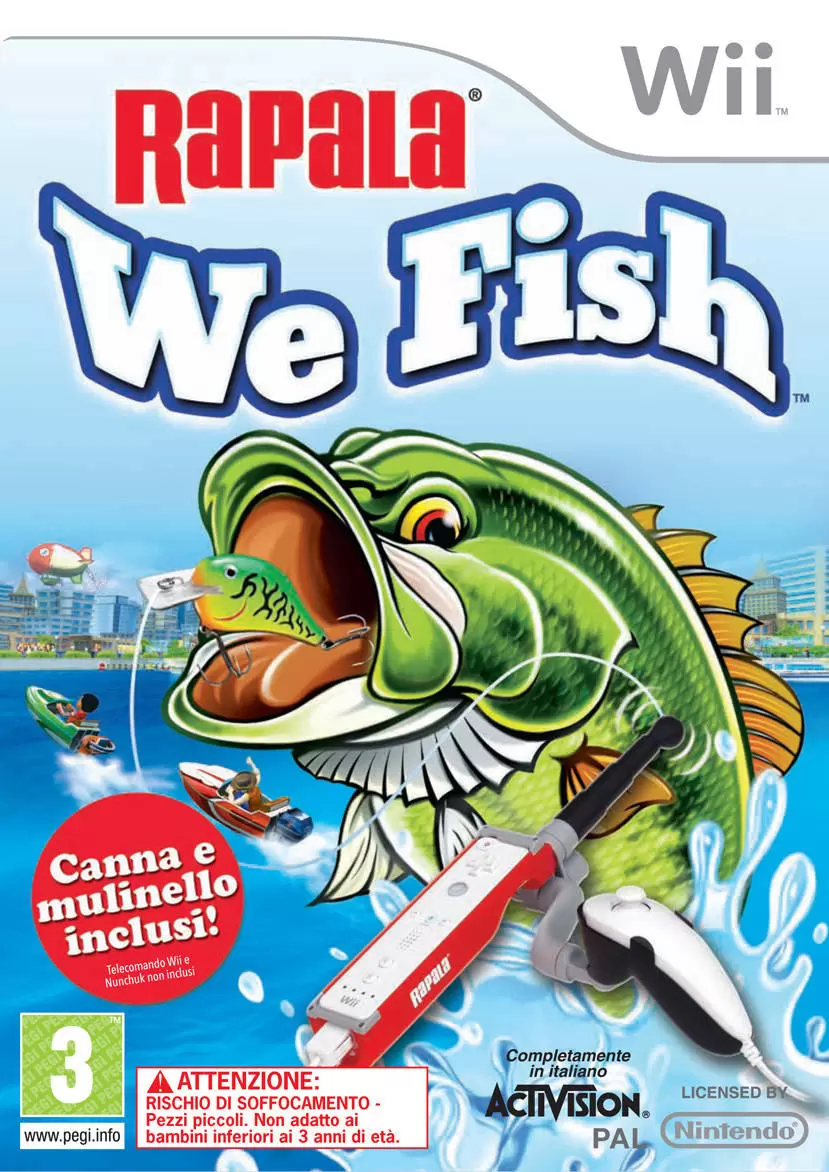 Nintendo Wii Games - Rapala We Fish