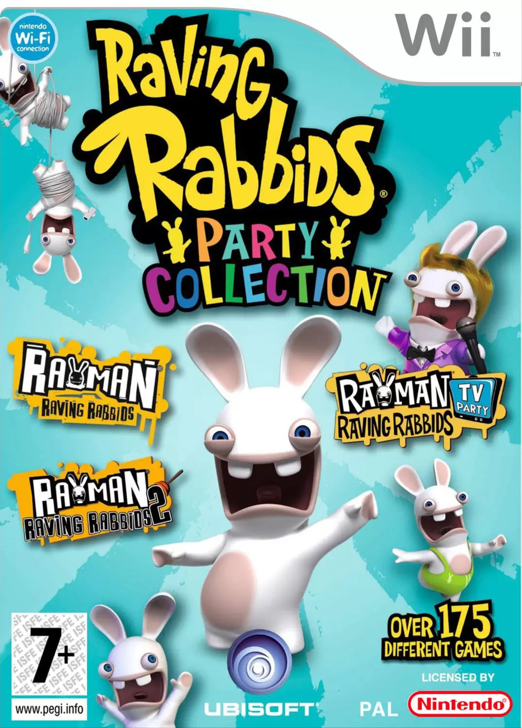 Nintendo Wii Games - Raving Rabbids - Party Collection