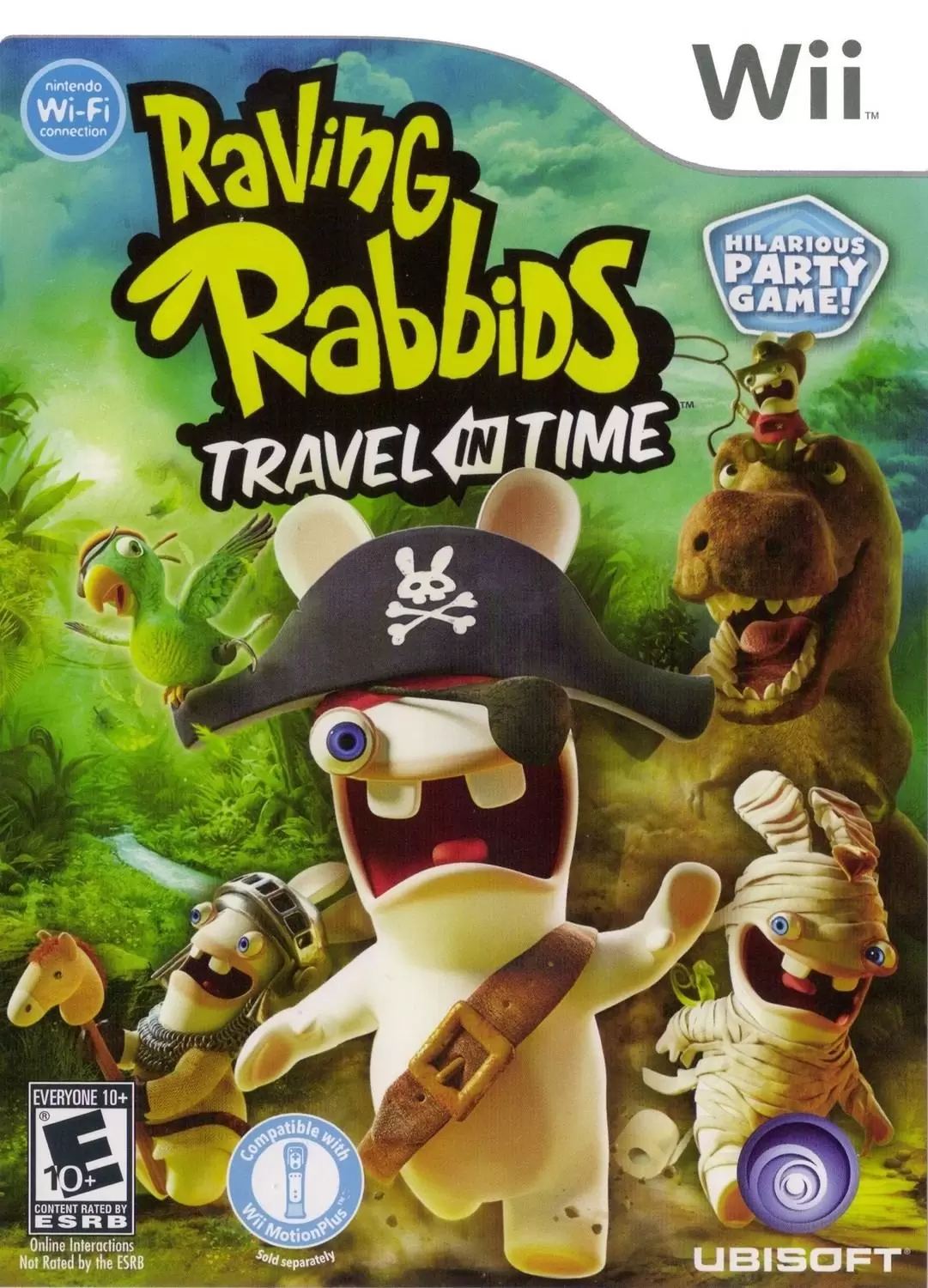 Nintendo Wii Games - Raving Rabbids: Travel in Time
