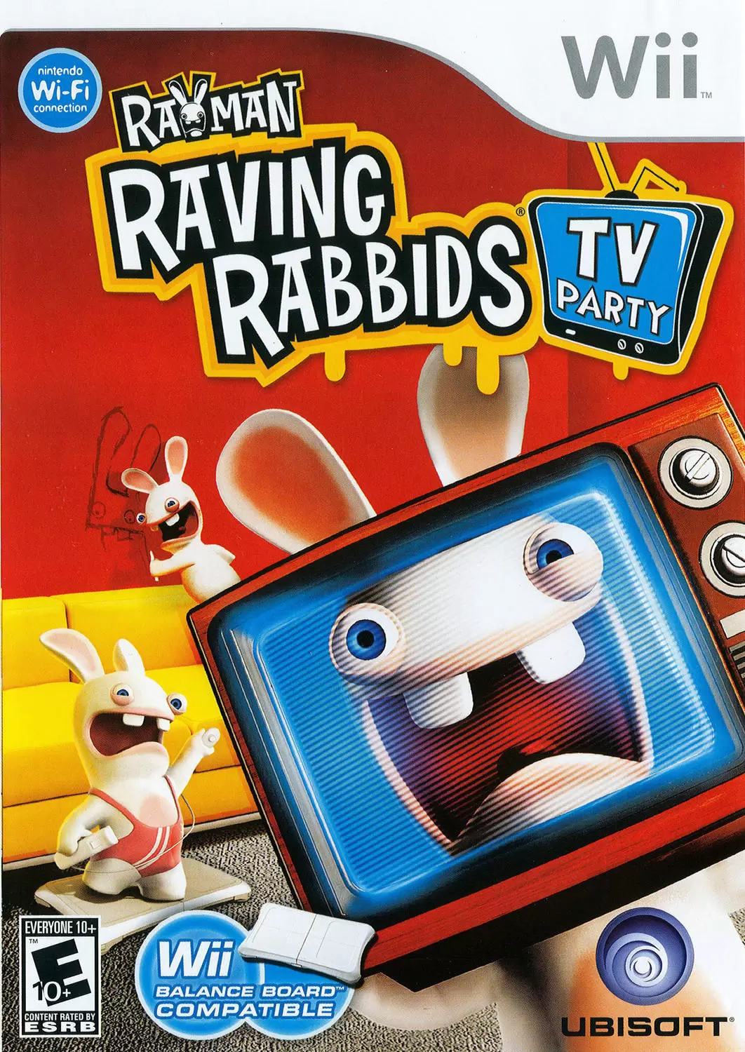 Nintendo Wii Games - Rayman Raving Rabbids TV Party
