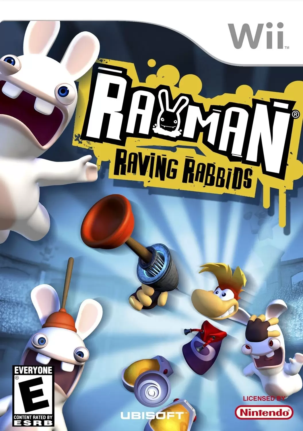 Nintendo Wii Games - Rayman Raving Rabbids