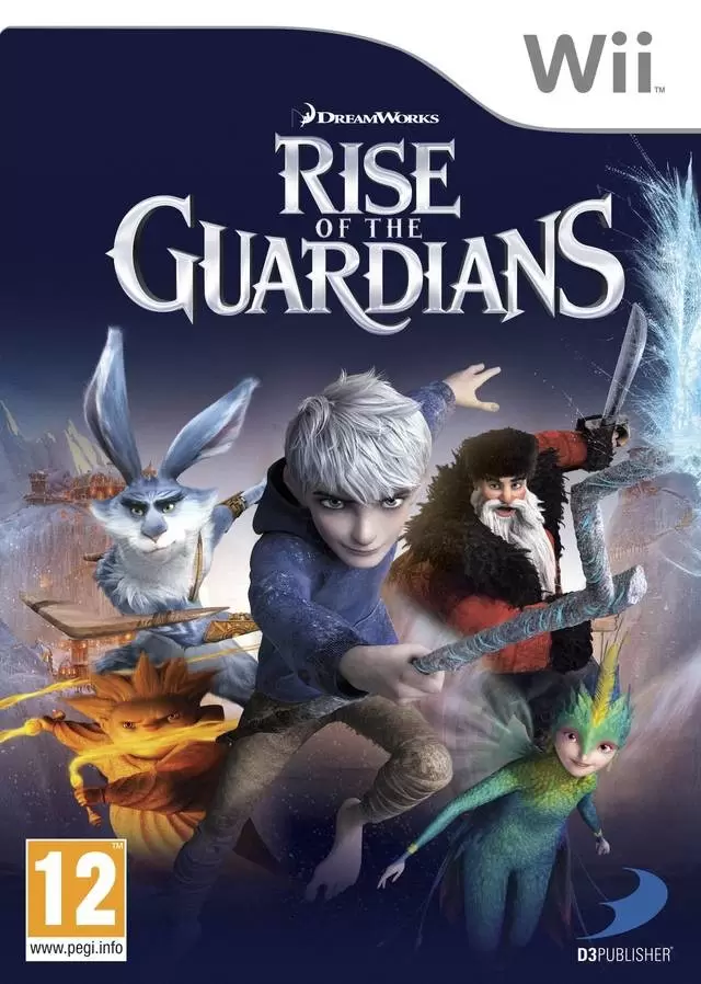 Nintendo Wii Games - Rise of the Guardians