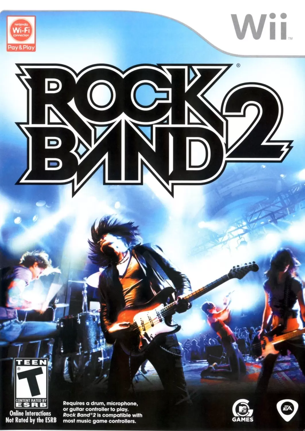 Jeux Nintendo Wii - Rock Band 2