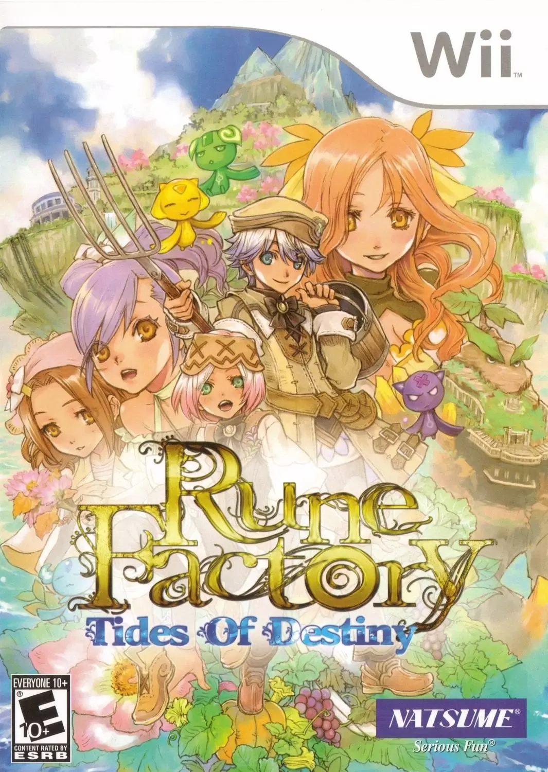 Nintendo Wii Games - Rune Factory: Tides of Destiny