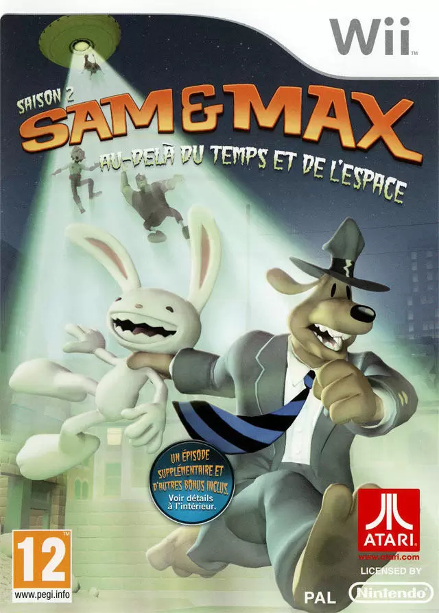 Jeux Nintendo Wii - Sam and Max: Season 2