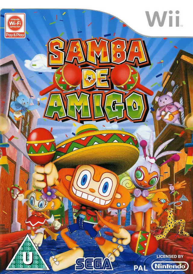 Nintendo Wii Games - Samba de Amigo