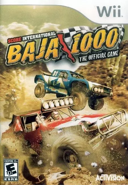 Nintendo Wii Games - SCORE International Baja 1000