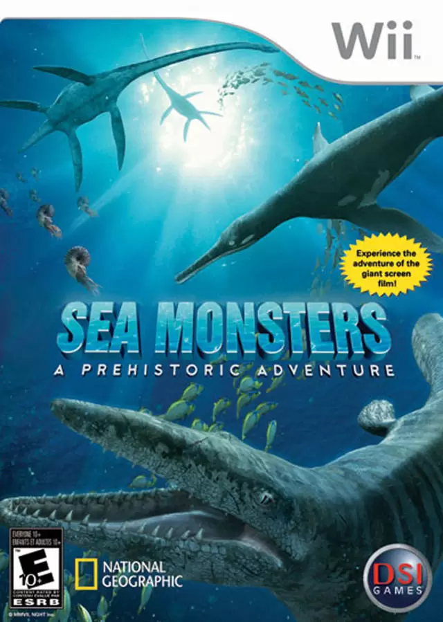 Nintendo Wii Games - Sea Monsters: A Prehistoric Adventure