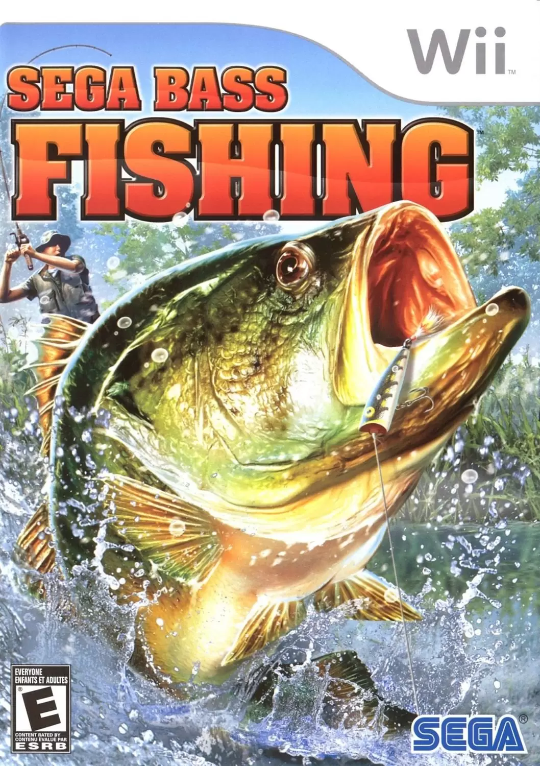 Nintendo Wii Games - Sega Bass Fishing