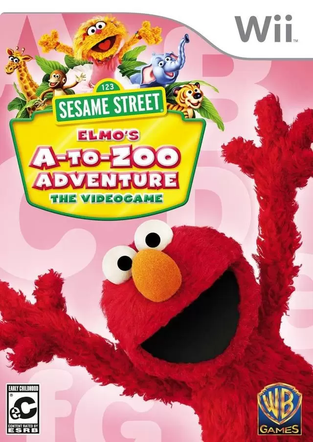 Nintendo Wii Games - Sesame Street: Elmo\'s A-to-Zoo Adventure