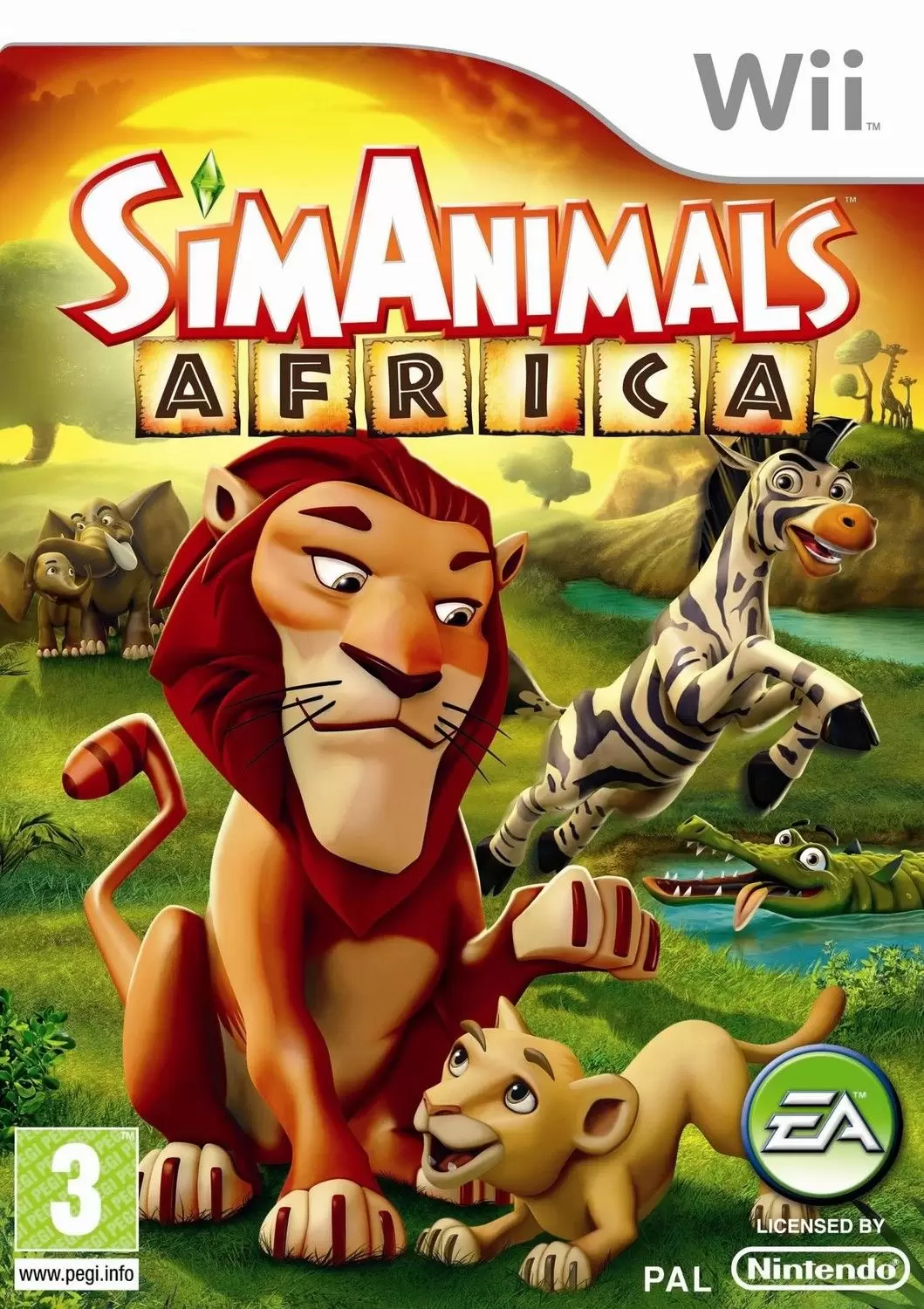 Jeux Nintendo Wii - SimAnimals Africa