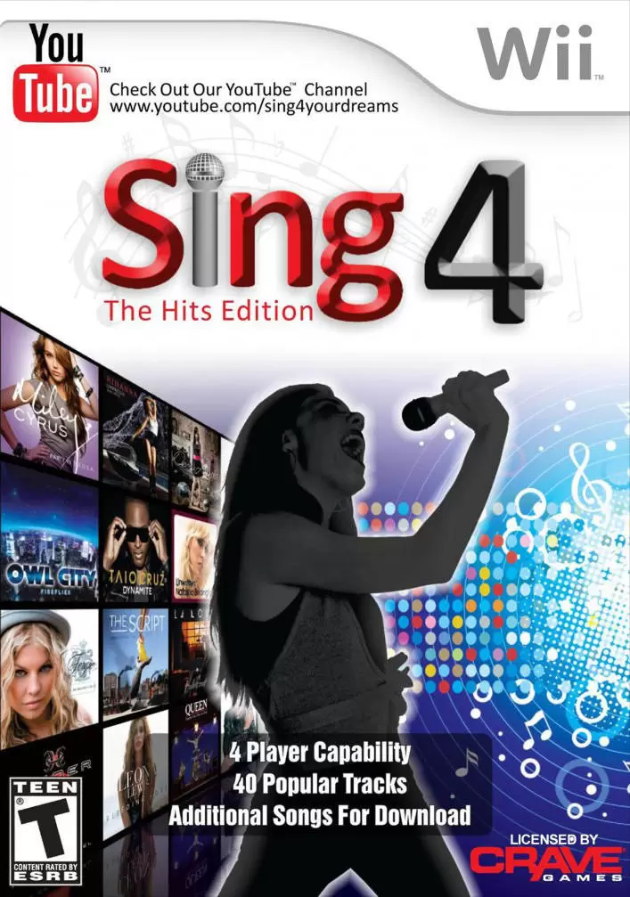 Jeux Nintendo Wii - Sing 4: The Hits Edition