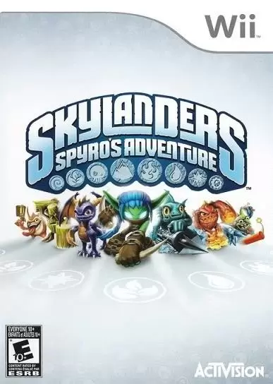Nintendo Wii Games - Skylanders: Spyro\'s Adventure
