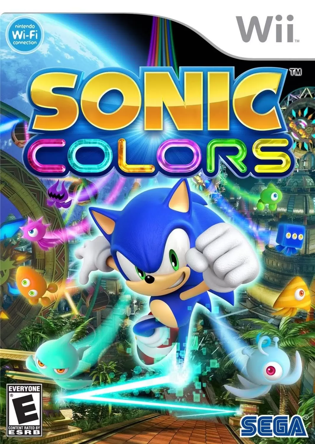 Jeux Nintendo Wii - Sonic Colors