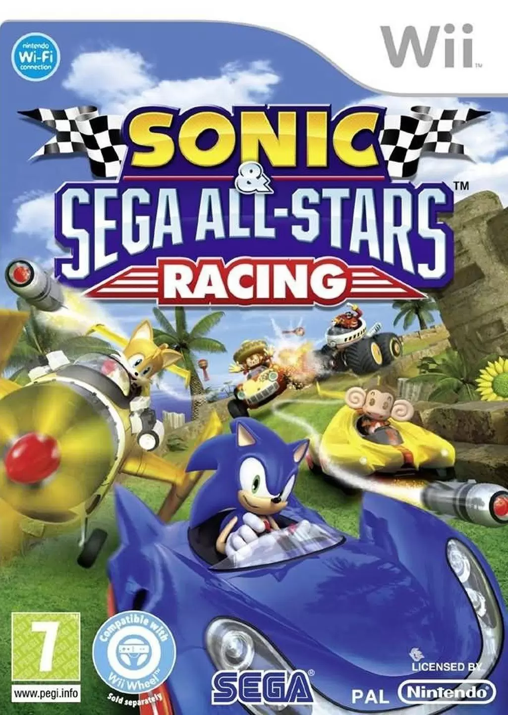 Nintendo Wii Games - Sonic & SEGA All-Stars Racing