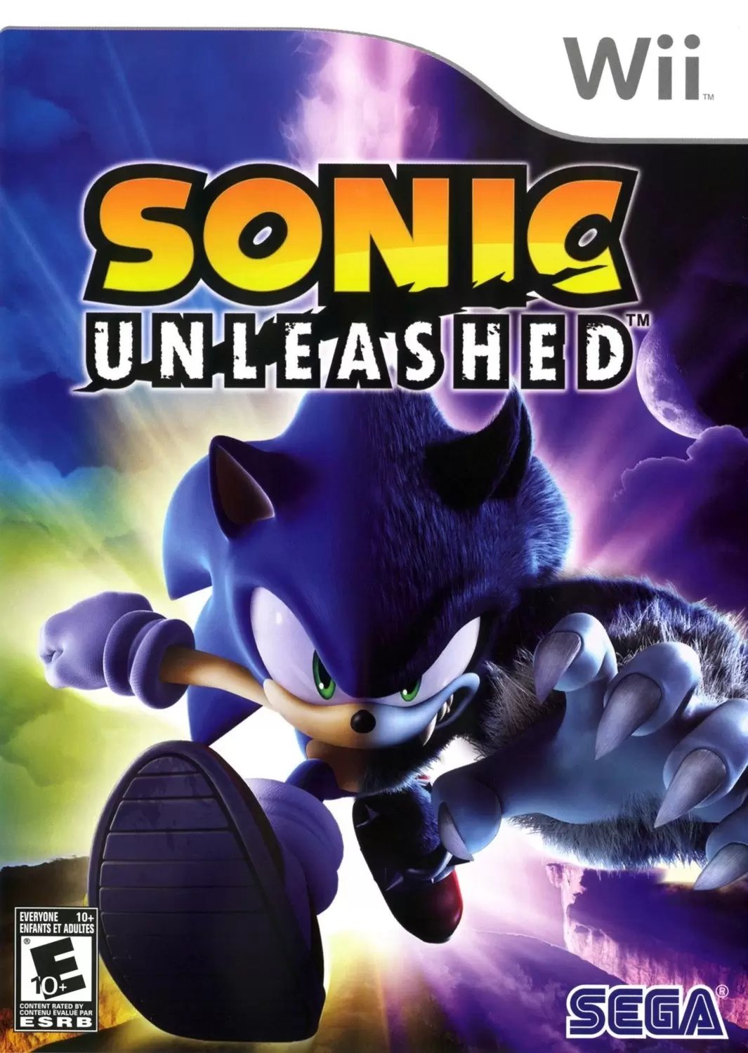 Jeux Nintendo Wii - Sonic Unleashed