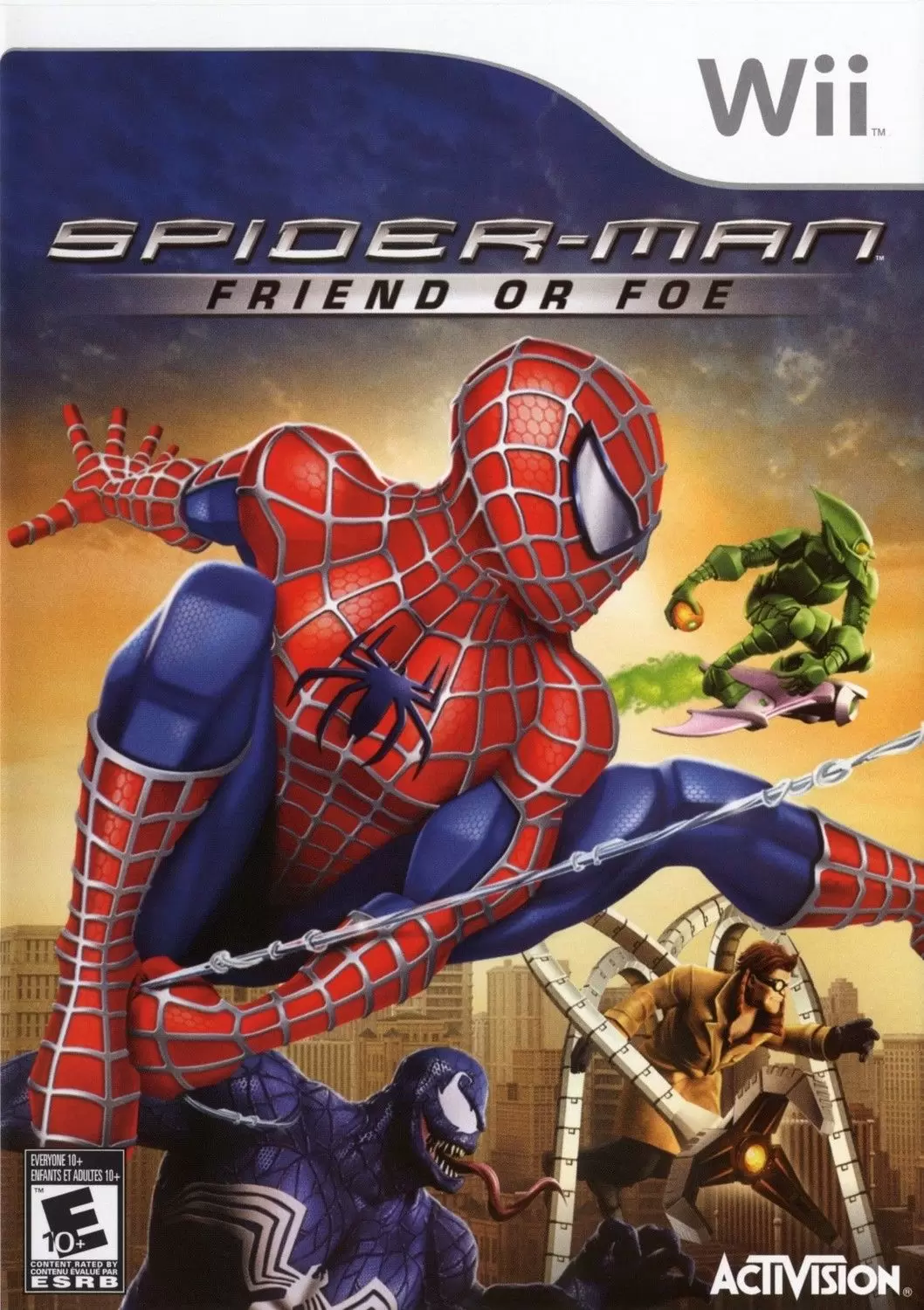 Nintendo Wii Games - Spider-Man: Friend or Foe