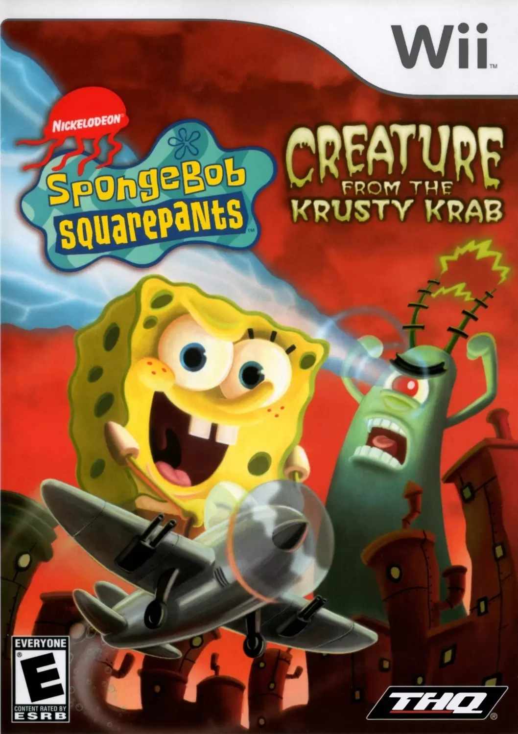 Jeux Nintendo Wii - SpongeBob SquarePants: Creature from the Krusty Krab