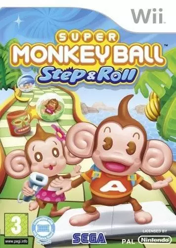 Jeux Nintendo Wii - Super Monkey Ball Step & Roll