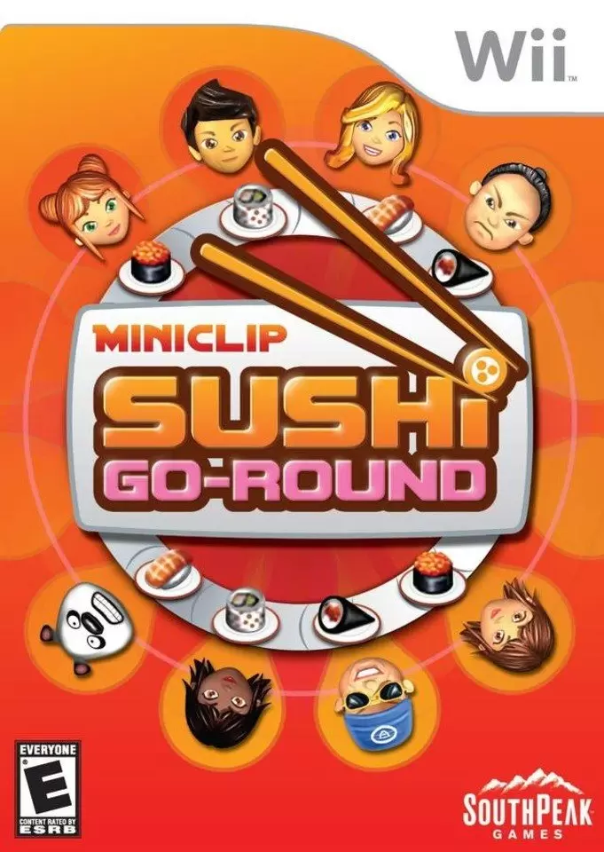 Nintendo Wii Games - Sushi Go Round