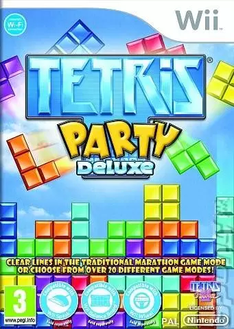 Jeux Nintendo Wii - Tetris Party Deluxe