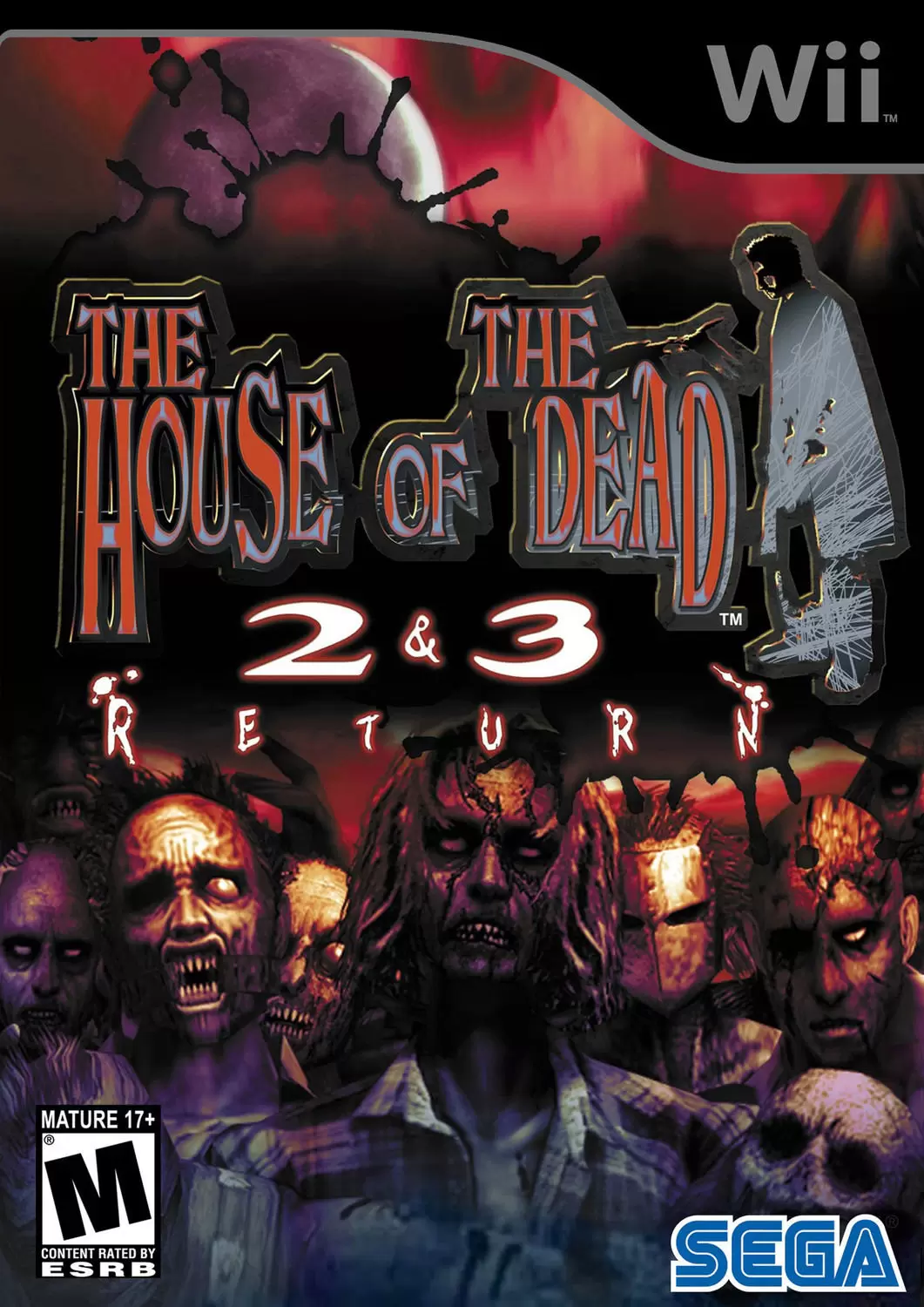Jeux Nintendo Wii - The House of the Dead 2 & 3 Return