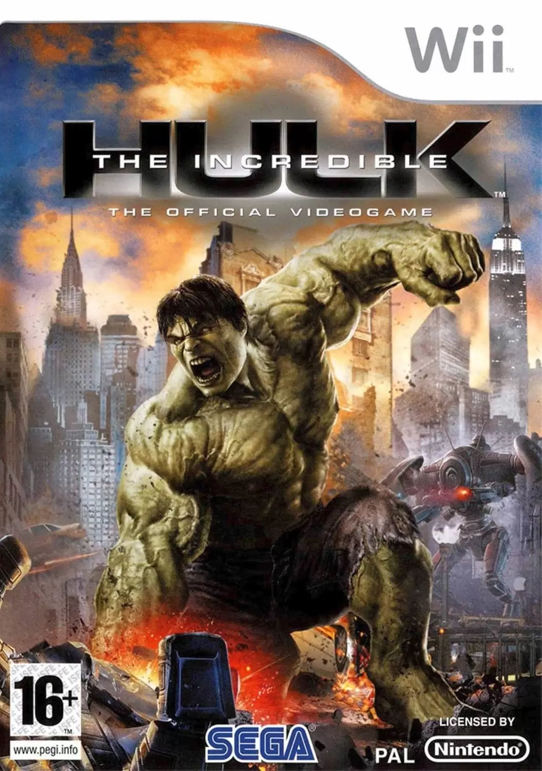 Jeux Nintendo Wii - The Incredible Hulk