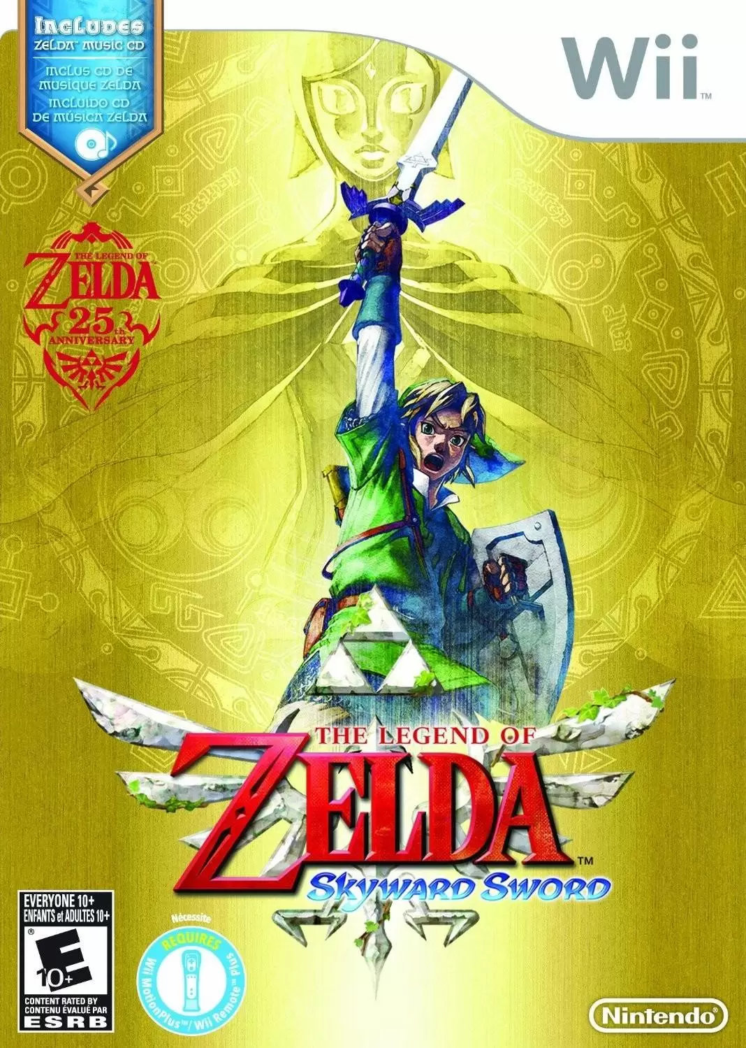 Jeux Nintendo Wii - The Legend of Zelda: Skyward Sword