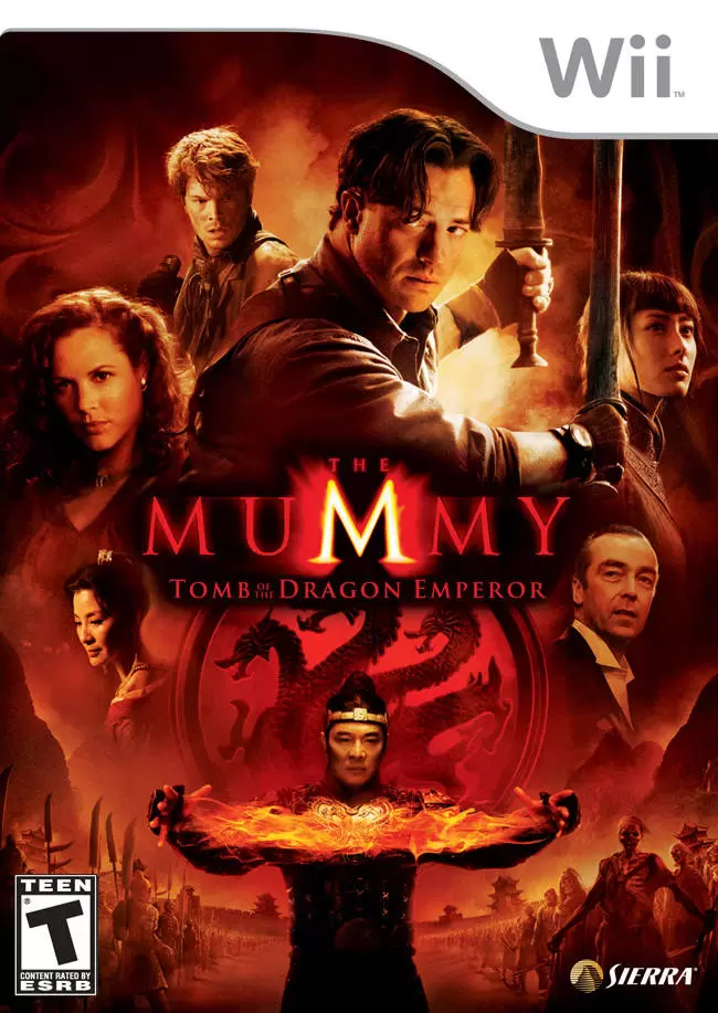 Nintendo Wii Games - The Mummy: Tomb of the Dragon Emperor