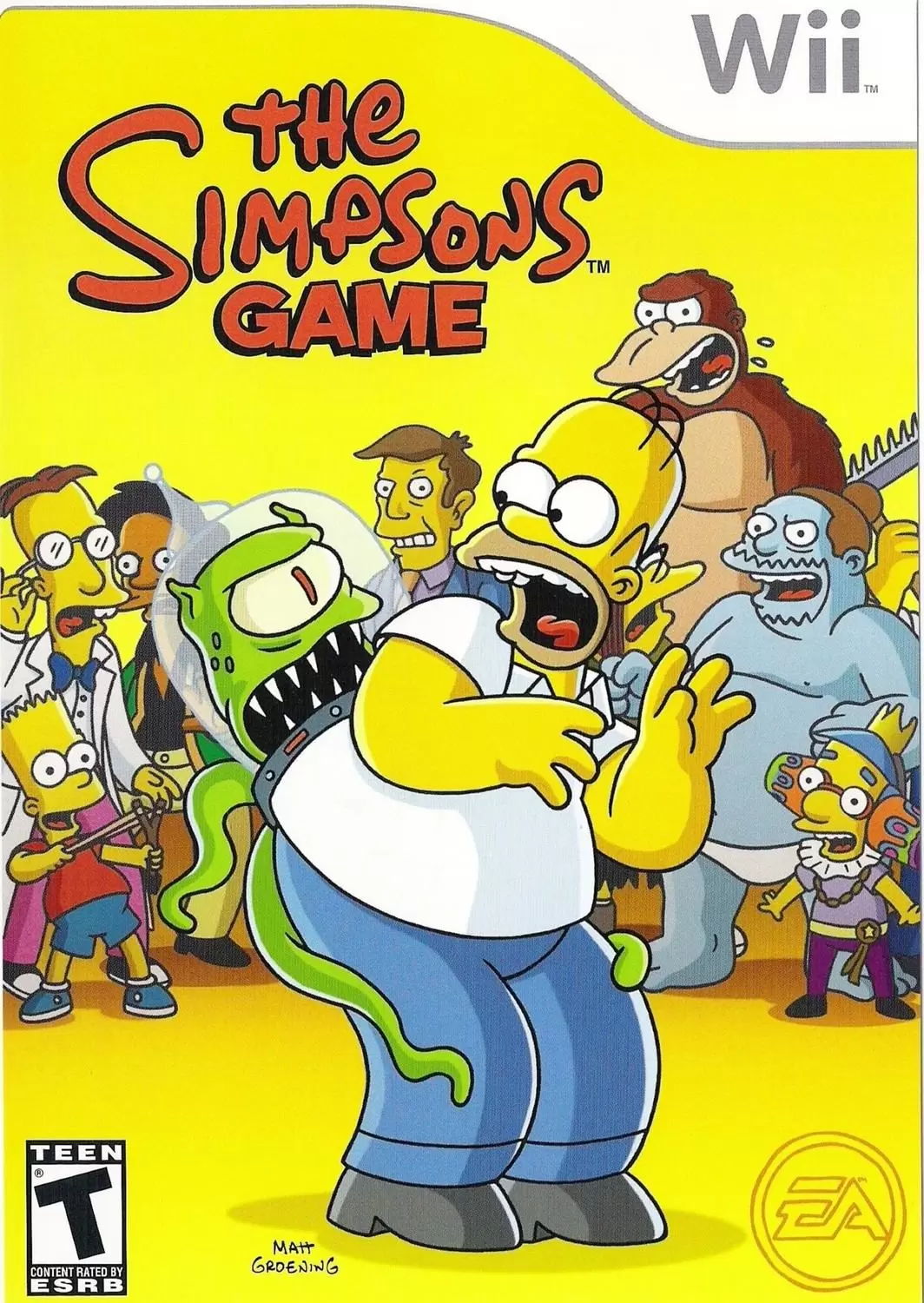 Jeux Nintendo Wii - The Simpsons Game