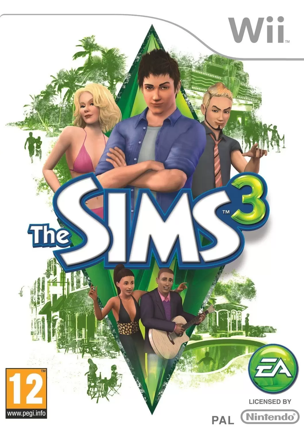 Jeux Nintendo Wii - The Sims 3