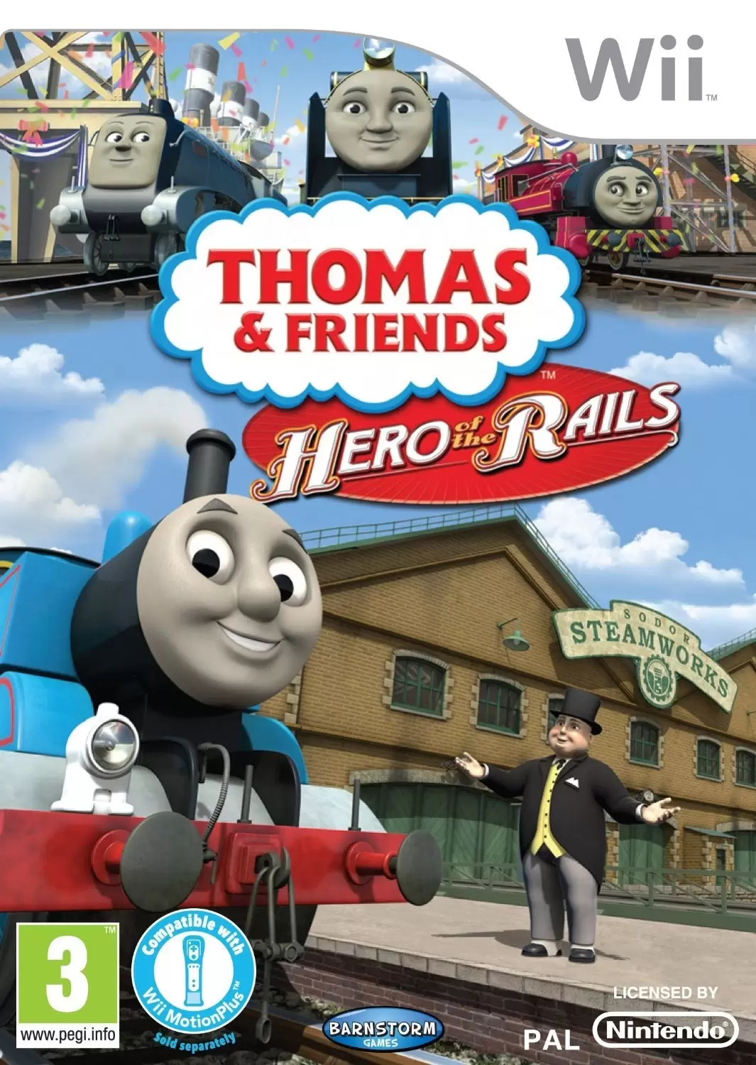 Nintendo Wii Games - Thomas & Friends Hero of the Rails